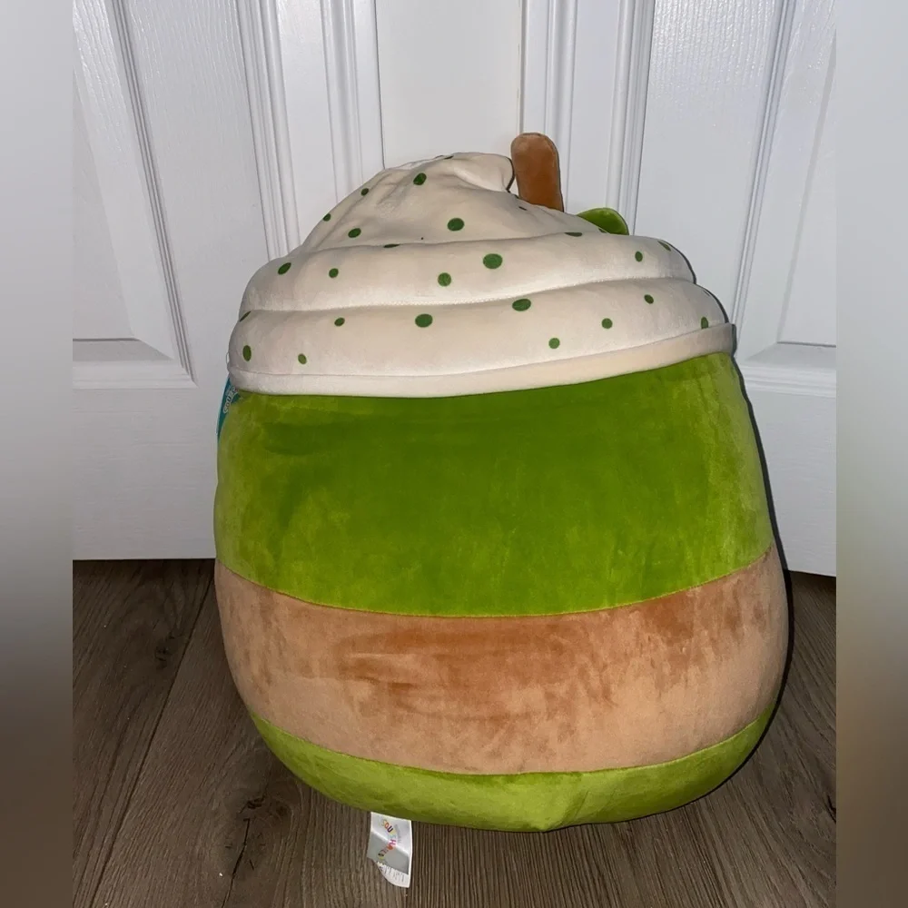 NWT ZAP Green Matcha Latte Original Squishmallow by Kelly Toy First To Market
